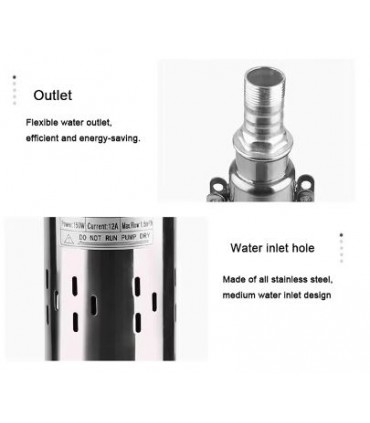 Bomba Solar Sumergible 24v