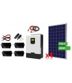 Kit Solar Fotovoltaico 5000w Híbrido PWM Base