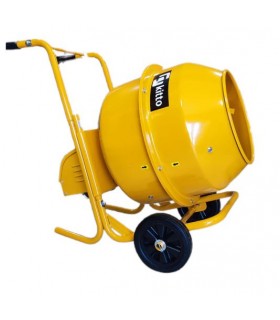 Betonera Trompo Concretero 140 Litros motor eléctrico 550w
