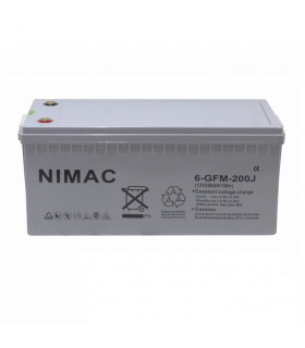 Bateria Nimac GEL, J Ciclo Profundo 200 AH, 12V