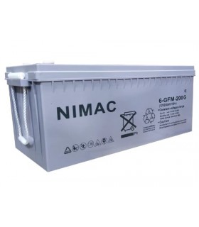 Bateria Nimac GEL serie G, Ciclo Profundo 200 AH, 12 V