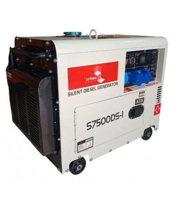 Generador Diesel 5.5kw Silencioso Monofásico Con ATS