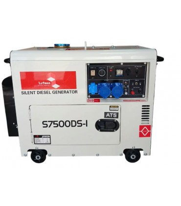 Generador Diesel 5.5kw Silencioso Monofásico Con ATS