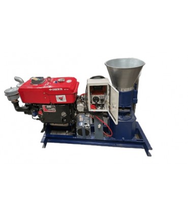 Peletizadora 23HP Con Motor Diesel