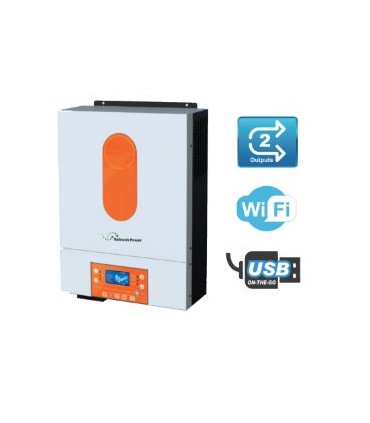 Inv-Carg-Reg. Solar, Axpert VMIII TWIN 6000VA/6000W-48V, PV 6KW-500V