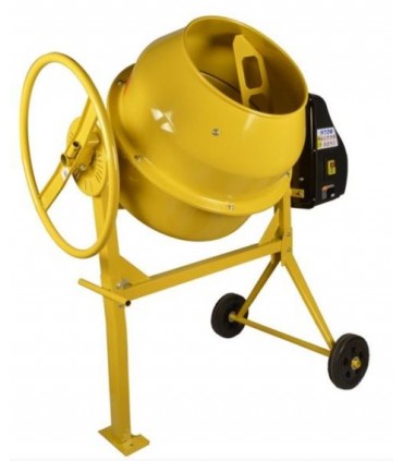 Betonera Eléctrica Volteo Lateral 160 Litros 650w