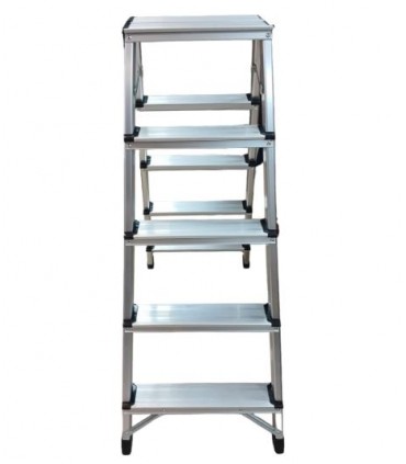 Escalera Tijera 5 peldaños aluminio