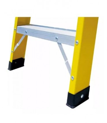 Escalera Fibra De Vidrio Industrial De 1.83 Metros 6 Peldaños