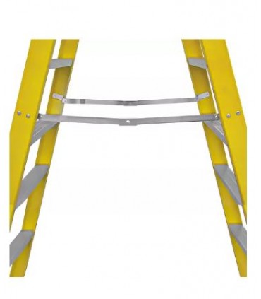 Escalera Fibra De Vidrio Industrial De 1.83 Metros 6 Peldaños