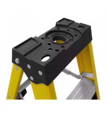 Escalera Fibra De Vidrio Industrial De 1.83 Metros 6 Peldaños