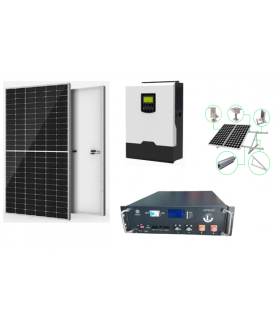 KIT SOLAR HOGAR 6200 WATTS 48V CON LITIO