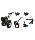 Motocultivador 10HP Partida Elecrica y Manual + Accesorios