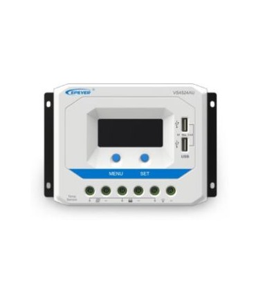 Regulador de Carga EpSolar 10 A. 12/24 V Modelo VS-AU