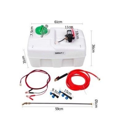 Fumigadora Eléctrica 12V DC 50 Litros