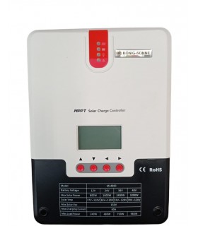Controlador de Carga MPPT 60A 12/24/36/48v