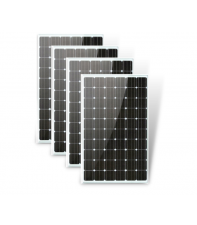 Pack de 4 Paneles 550 Watt Perc, Mono Half Cell