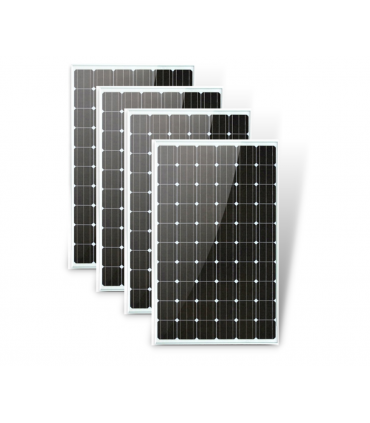 Pack de 4 Paneles 550 Watt Perc, Mono Half Cell
