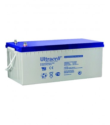 Batería Ciclo Profundo AGM Ultracell 12v 250ah