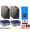 Kit Solar con Inversor de 10.000W Onda Pura en 48V