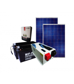 KIT Solar 1000W en 12V Off Grid » Panel Solar Chile