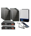 Kit Solar 6000w Con B.Litio + Soportes