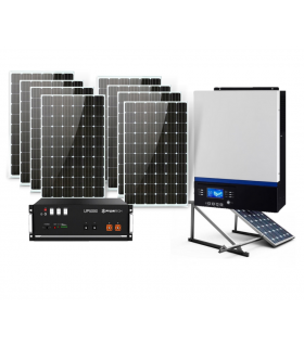 Kit Solar Fotovoltaico 5000w Híbrido PWM Base