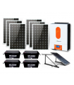 Kit Solar Hibrido 6000w