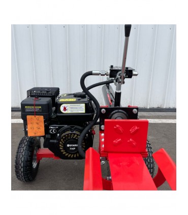 Astilladora Partidora Leña 10 Toneladas Gasolina 4T 7HP Con Ruedas