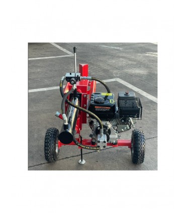 Astilladora Partidora Leña 10 Toneladas Gasolina 4T 7HP Con Ruedas