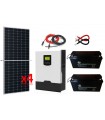 Kit Solar Hogar 3000w 24v Off Grid Hibrido